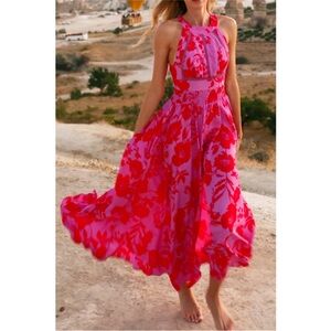 Anthropologie Abel The Label Floral Maxi Dress
